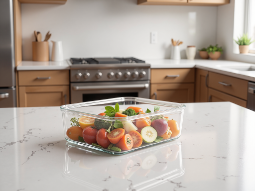 新鲜蔬菜包装盒,盒内整齐摆放各种新鲜蔬菜,包括胡萝卜、白菜、土豆等,包装透明,体现蔬菜的新鲜度