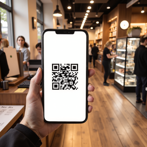 公司官方微信公众号二维码,方形黑色图案,白色背景,便于手机扫描关注